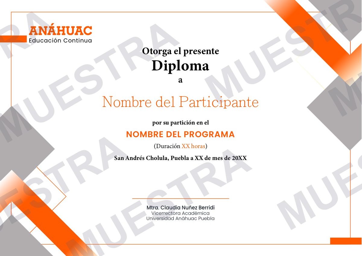 Muestra de Constancia Anáhuac